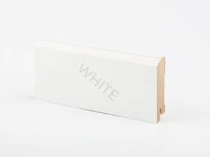 Плинтус Deartio White W 28-80 Белый 2050x80x16