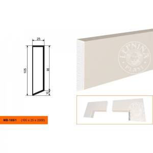 Молдинг LepninaPlast МВ-105/1 200x2.5x10.5