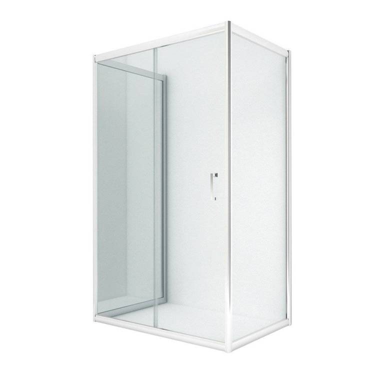 Душевое ограждение NEW TRENDY NEW VARIA 100x80x190 K-0510 (хром)