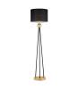 Торшер Lumina Deco Belforte LDF 5527 GD+BK