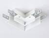 Коннектор L-образный для встраиваемого шинопровода Ambrella light Track System Magnetic GL3352 фото 2