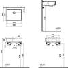 Раковина VitrA Archiplan 7403B003-0012 45 см фото 2
