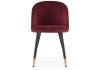 Стул Woodville Gabi 15087 wine red / black фото 2