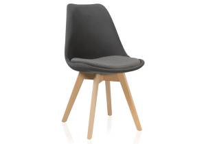 Стул деревянный Woodville Bonuss 15224 dark gray / wood