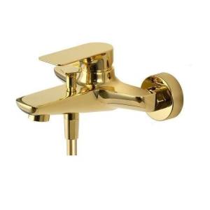 Смеситель для ванны Remer Infinity I05DO золотой глянцевый