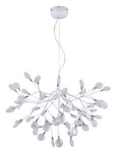 Светильник подвесной Crystal Lux Evita SP63 White/Transparent