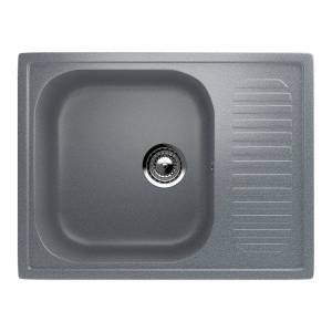 Мойка кухонная Uperwood Simple (Симпл) UPD-301-309 темно-серая, 64x49