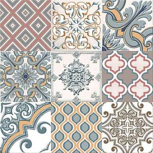Керамическая плитка Azori Eclipse Ornament 42x42