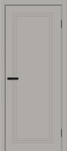 Межкомнатная дверь Глухая Bravo Граффити-20 013-1559 Полотоно Greyny 2000х700