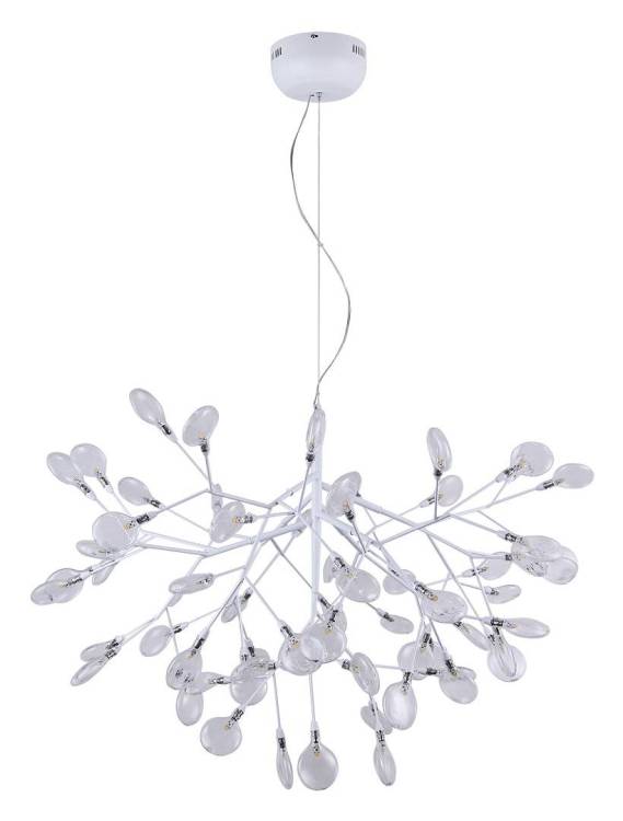 Светильник подвесной Crystal Lux Evita SP63 White/Transparent