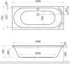 Акриловая ванна Excellent Oceana Slim WAEX.OCE16WHS 160x75 см фото 8