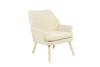 Кресло Stool Group Харви QH-8312K-WL 263-2 dark beige бежевый, деревянные ножки