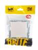 Розетка 1-местная с заземлением, шторками и крышкой IEK Brite BR-R16-16-K36 жемчуг фото 9