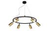 Подвесной светильник Crystal Lux Clt 015C6 D600 Bl-Go