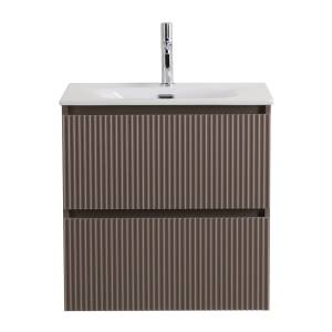 Тумба с раковиной BelBagno UNO 70 подвесная, Бежевый матовый