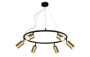 Подвесной светильник Crystal Lux Clt 015C6 D600 Bl-Go
