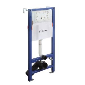 Система инсталляции для унитазов Vincea VIS-2508 500x1125, сине-белый