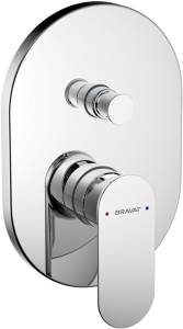 Смеситель для ванны с душем Bravat Gina PB865104CP-2-ENG