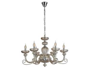 Подвесная люстра Newport Аннет 8626/C chrome cognac