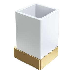 Стакан Boheme Qubic 10724-MG Matt Gold