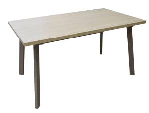 Стол Дик DikLine HB140 00-00058282 туя/опоры матовый металл серый 140(180)x80x76