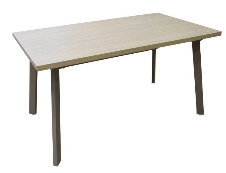 Стол Дик DikLine HB140 00-00058282 туя/опоры матовый металл серый 140(180)x80x76