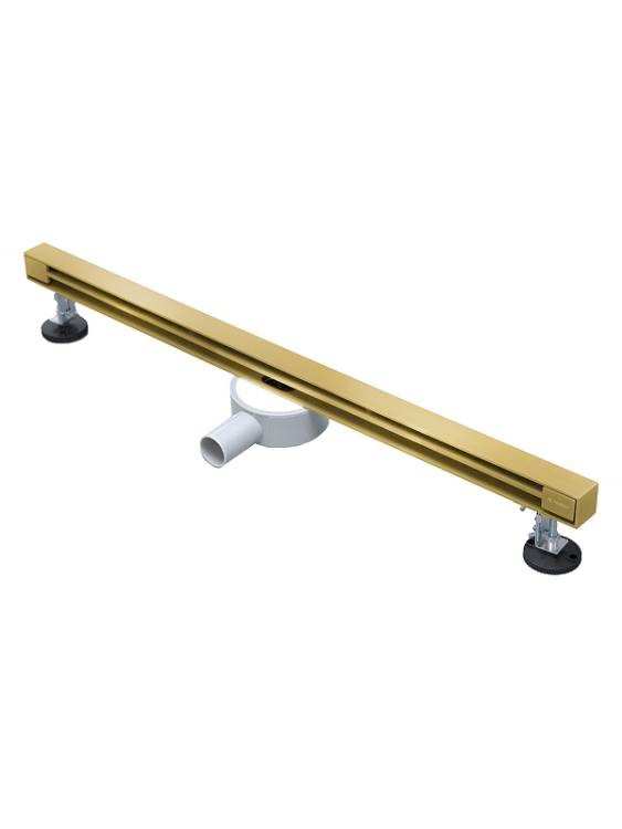 Душевой трап AltroBagno Траве (Trave) 071221 BG матовое золото, 80 см