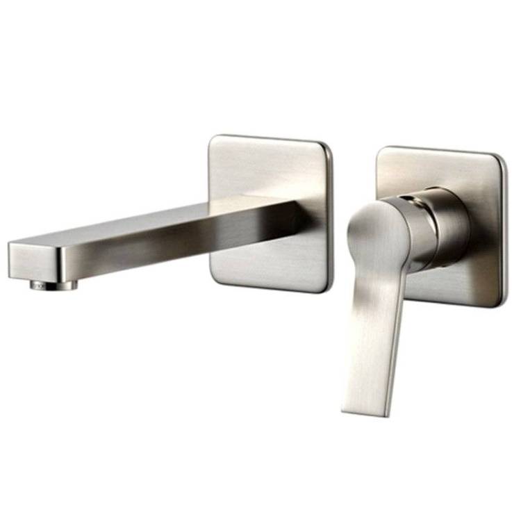 Смеситель для раковины Remer Slash & Dot SL15PLXV сталь