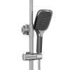 Душевая стойка Grossman Alba 500.K35.06.100/210 хром с черным фото 6