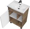 Тумба с раковиной 1MarKa Nuvo 70Н напольная, дуб сонома фото 4