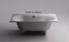 Ванна из искусственного камня Астра-Форм Лира 170x75 Solid Surface, белая матовая фото 2