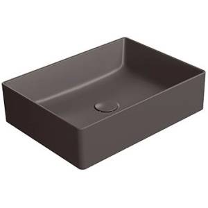 Раковина GSI Kube X 942916 коричневый матовый, 50x37