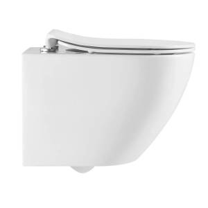 Сиденье для унитаза AQUAme AQM1207 с микролифтом, белое