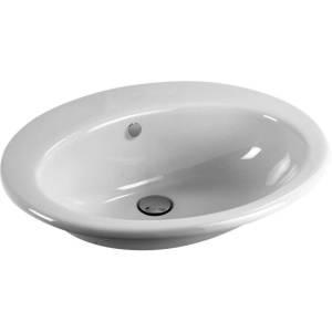 Раковина GSI City MASIAN111 белый глянцевый, 61x52