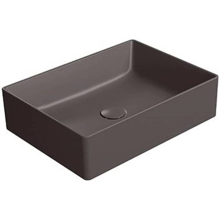Раковина GSI Kube X 942916 коричневый матовый, 50x37