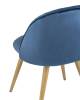 Набор из 4 стульев Stool Group Лион Страйпс DC-69030G HLR-63 X4 голубой фото 8