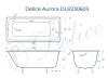 Чугунная ванна Delice Aurora DLR230603 150x70, без ножек фото 8