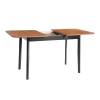 Стол Tetchair Соната Люкс 25166 антик, черный, массив сосны 120(150)x75x75 фото 2