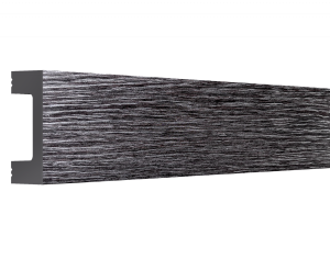 Молдинг Bello Deco XPS POLYMER МЛ 18/2.6 Графитовый массив 260x1.5x4