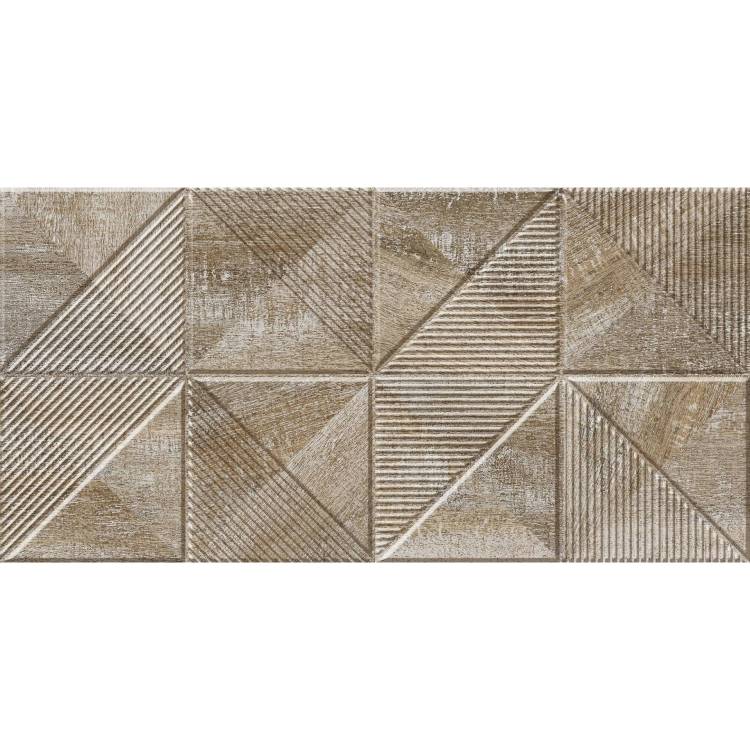 Декор Beryoza Ceramica Астерия 1 Коричневый 30x60