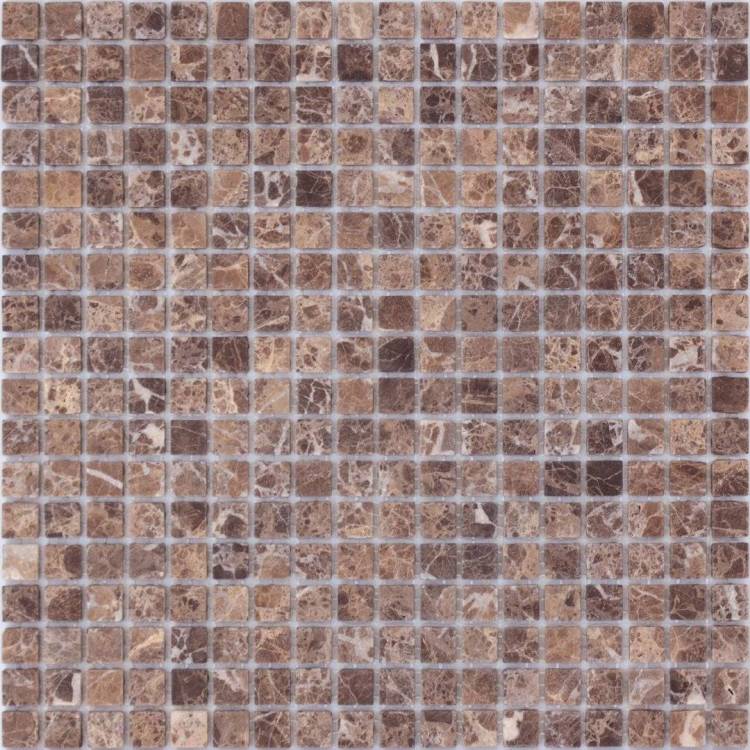 Мозаика LeeDo Pietrine 4 Emperador Dark Mat (1.5x1.5) 30.5x30.5