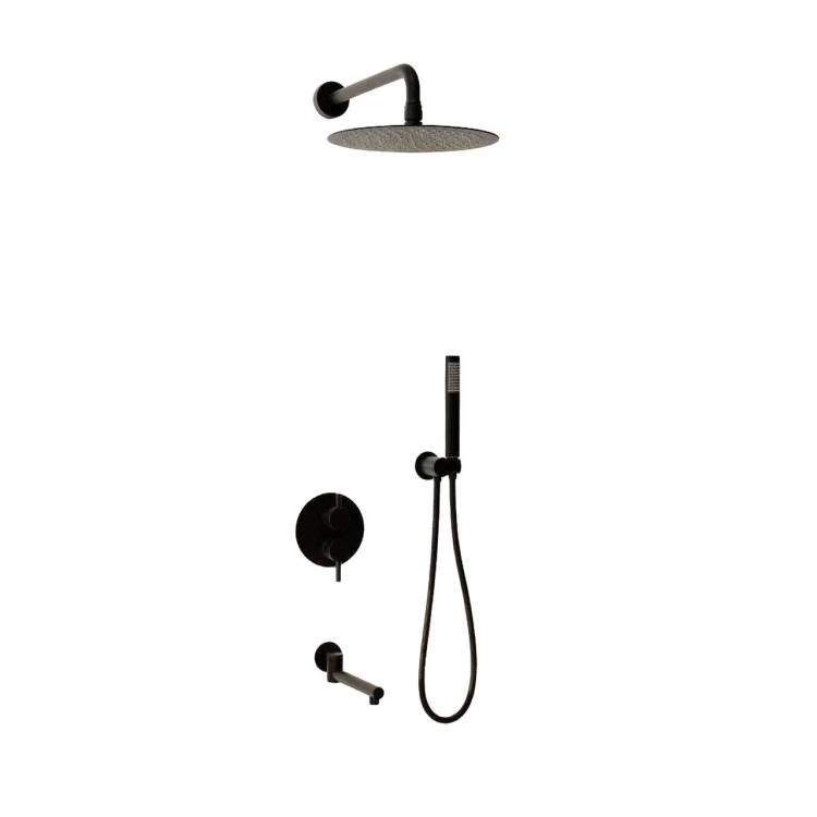 Душевая система RGW SP 51140855-04 -55B, черная