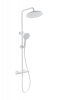 Душевая стойка Wonzon & Woghand WW-B3013-T1-MW с термостатом, белый