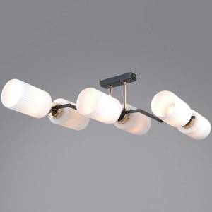 Потолочный светильник Illumico IL0809-6ASQ-25 BK AB NAPLES