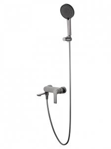 Смеситель для ванны Wonzon & Woghand WW-88037079-BGM с душем, темный графит