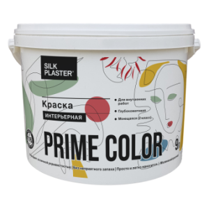 Краска интерьерная Silk Plaster Prime Color база С 9 л