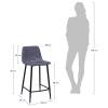 Стул полубарный Bradex Home Vicky FR 0508 латте фото 7