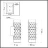 Настенный светильник Odeon Light Hightech Ad astrum 4287/2W фото 2