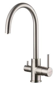 Смеситель для кухни Paulmark Essen Es213211-BS брашированная сталь