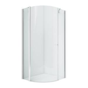 Душевое ограждение NEW TRENDY NEW SOLEO  90x90x195 K-0416 (хром)